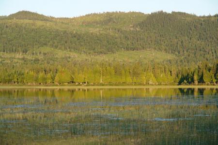 Le lac de la tête